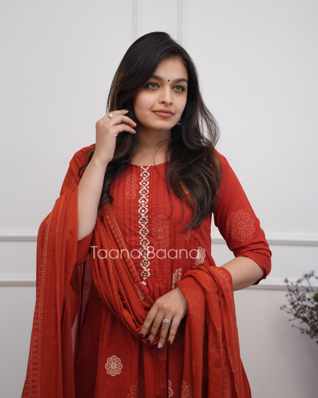 Dupatta Pant Set
