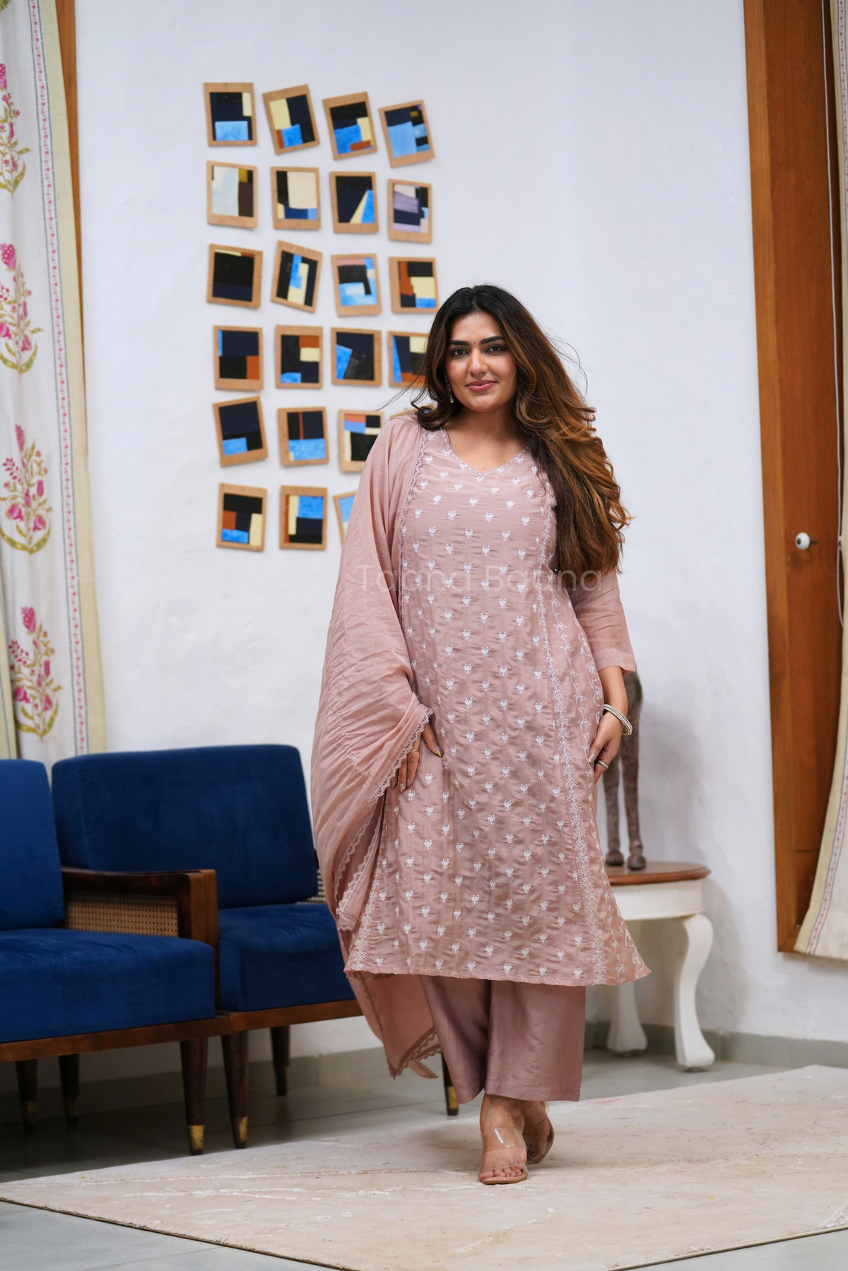 Dupatta Pant Set