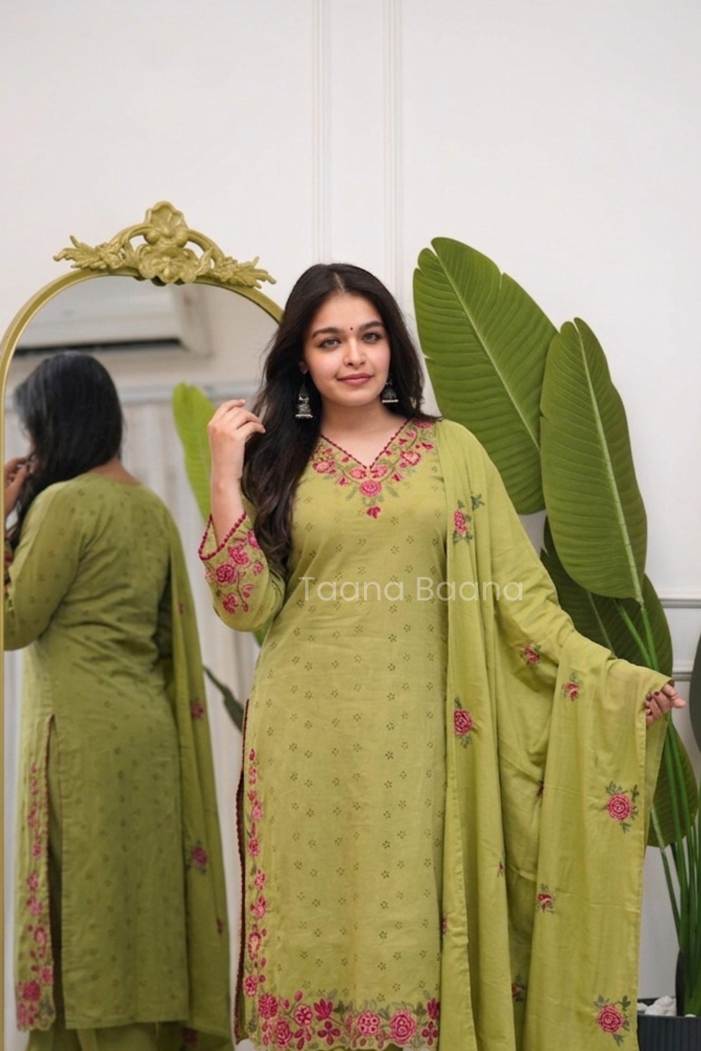Dupatta Pant Set