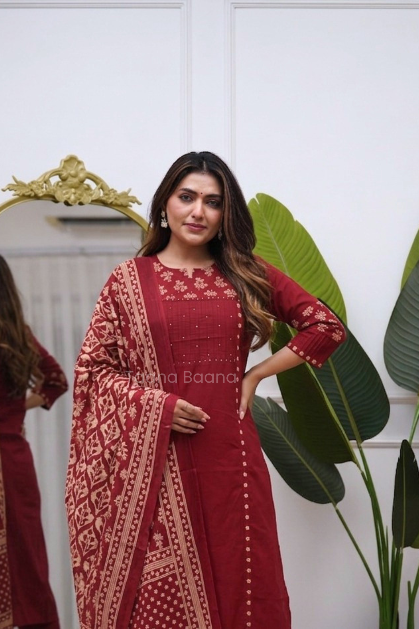 Dupatta Pant Set