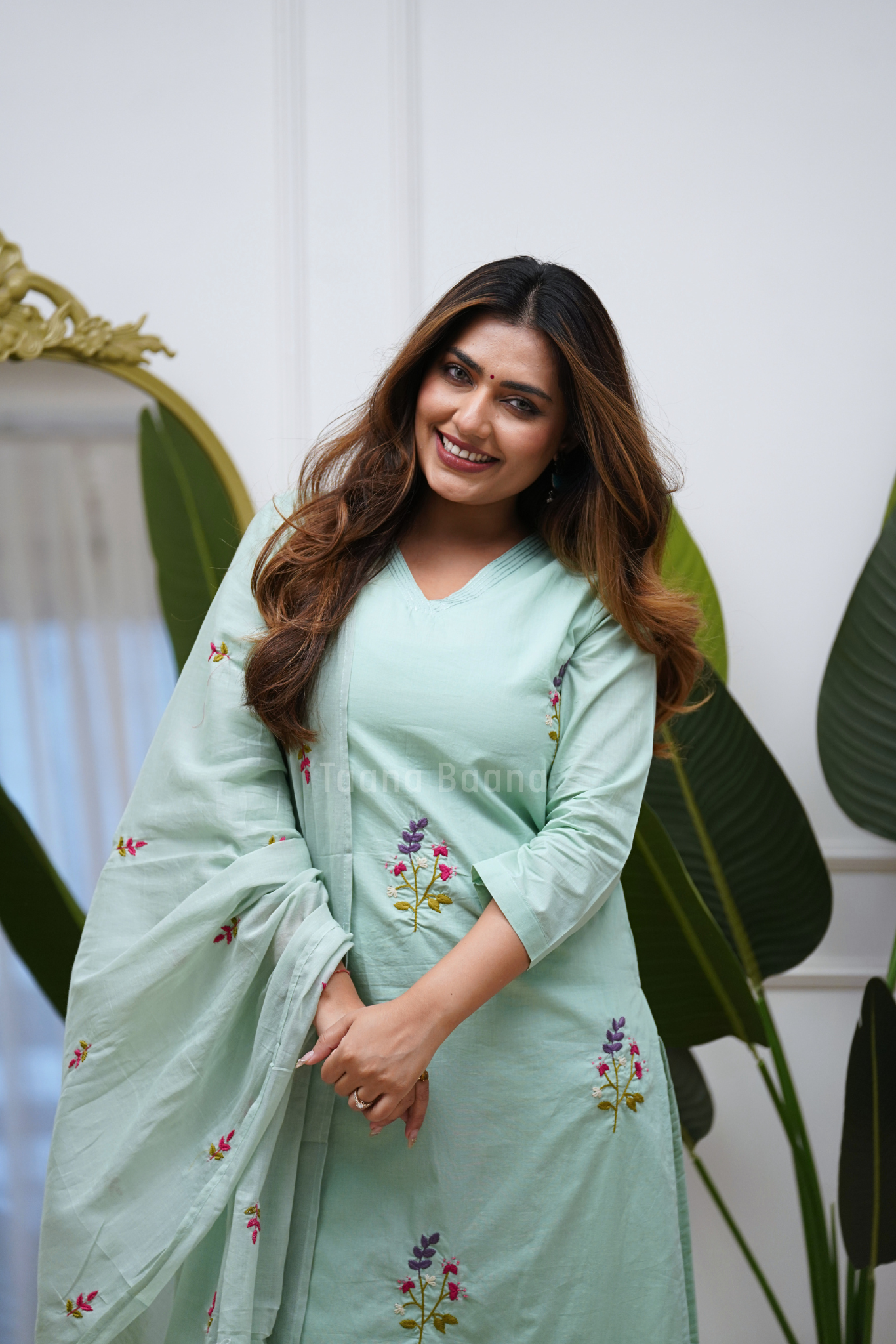 Dupatta Pant Set