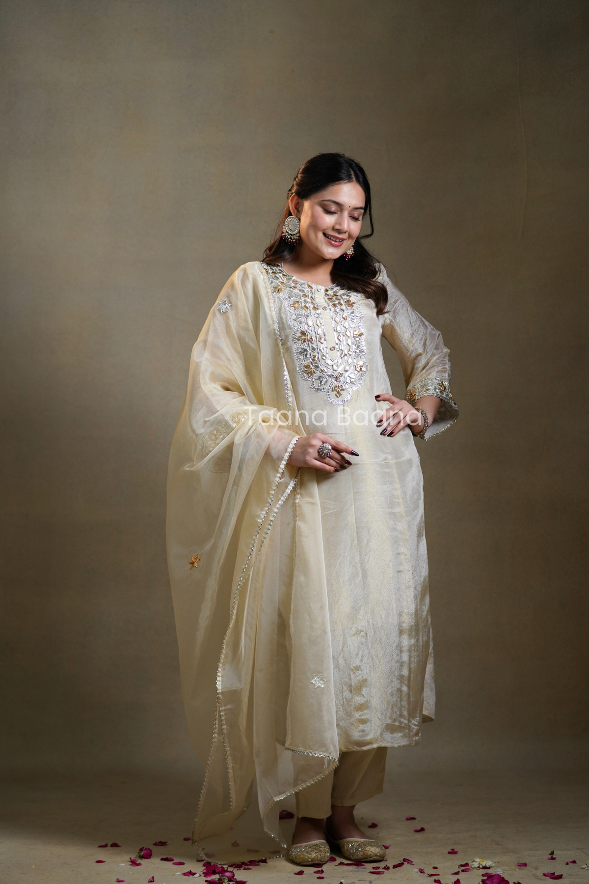 Dupatta Pant Set