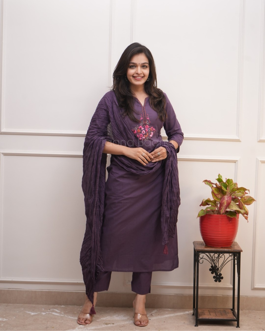 Dupatta Pant Set