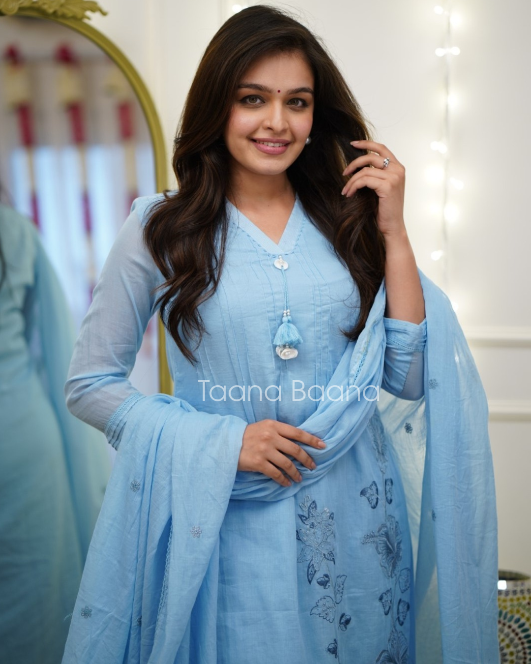 Dupatta Pant Set