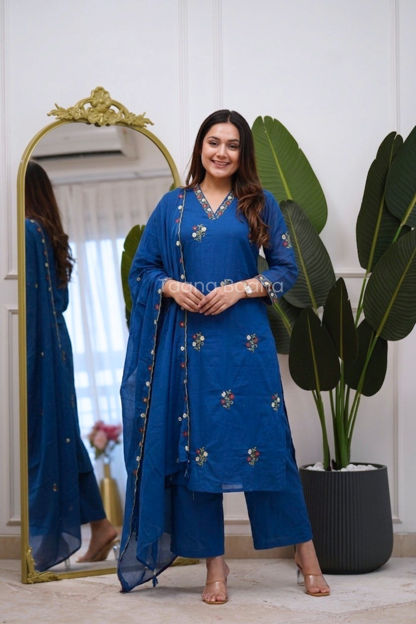 Dupatta Pant Set
