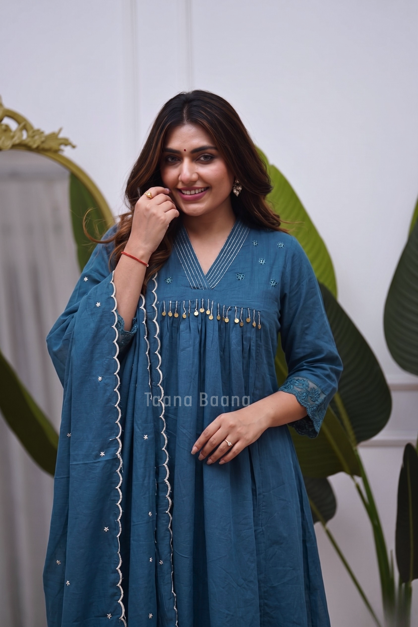 Dupatta Pant Set