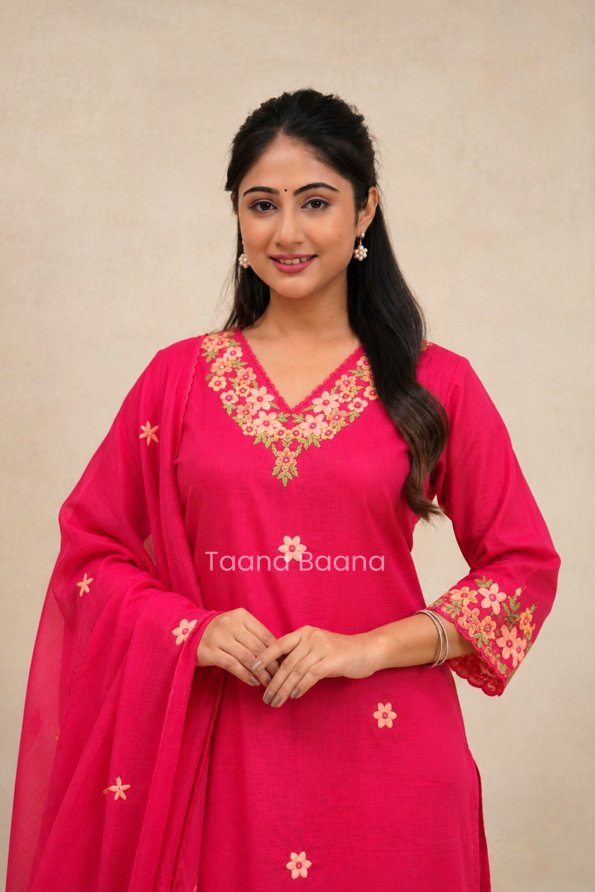 Dupatta Pant Set