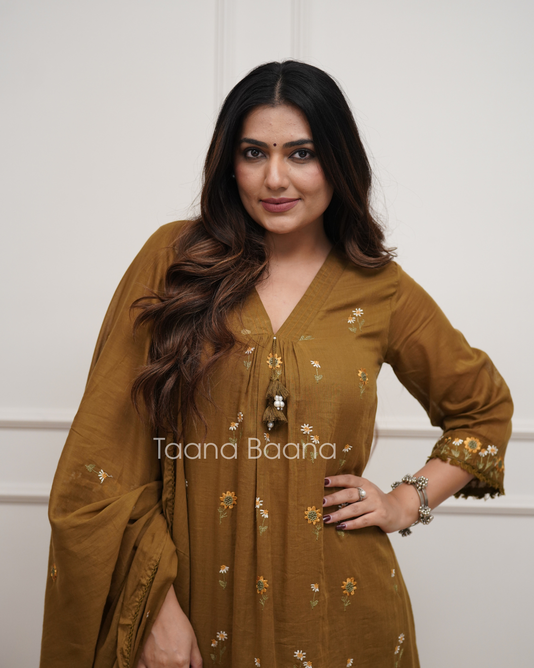 Dupatta Pant Set