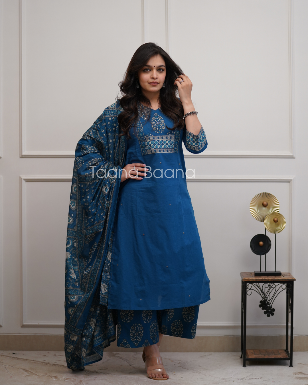Dupatta Pant Set