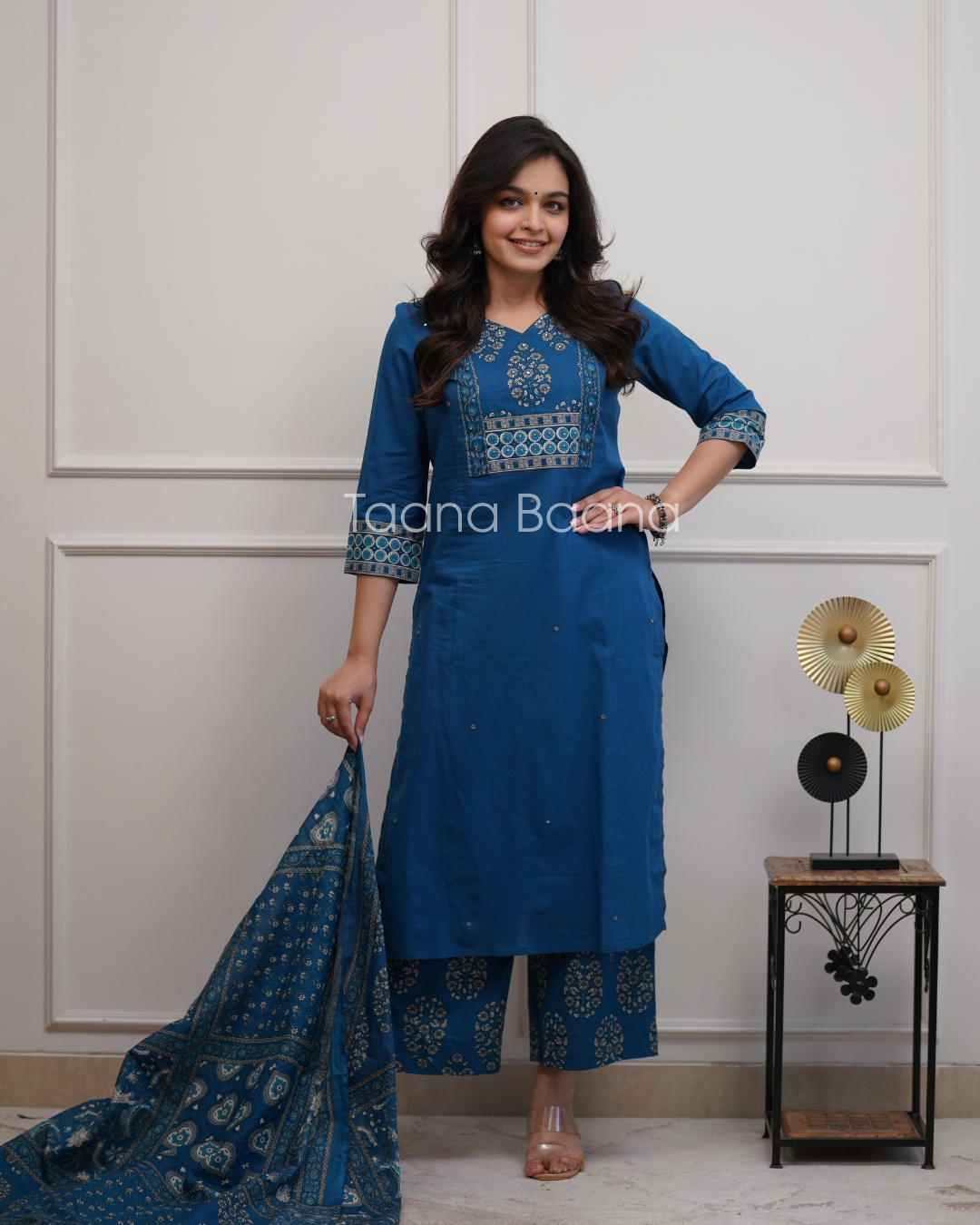 Dupatta Pant Set