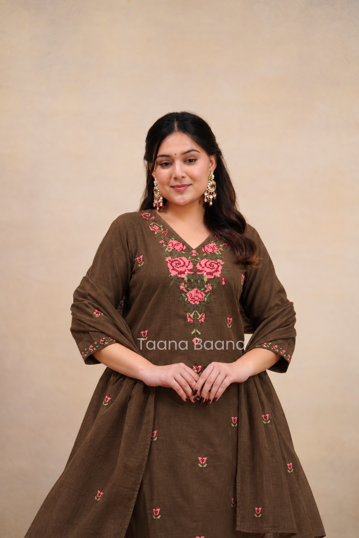 Dupatta Pant Set