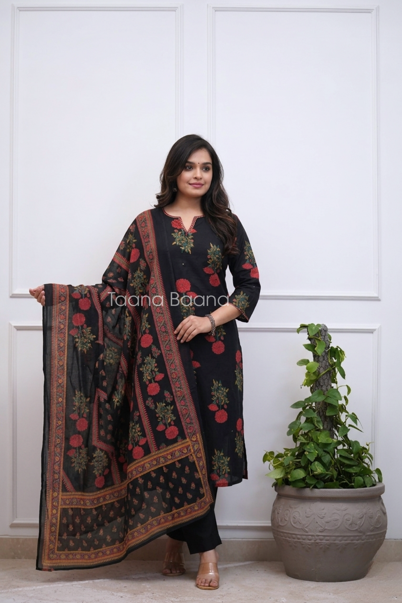 Dupatta Pant Set
