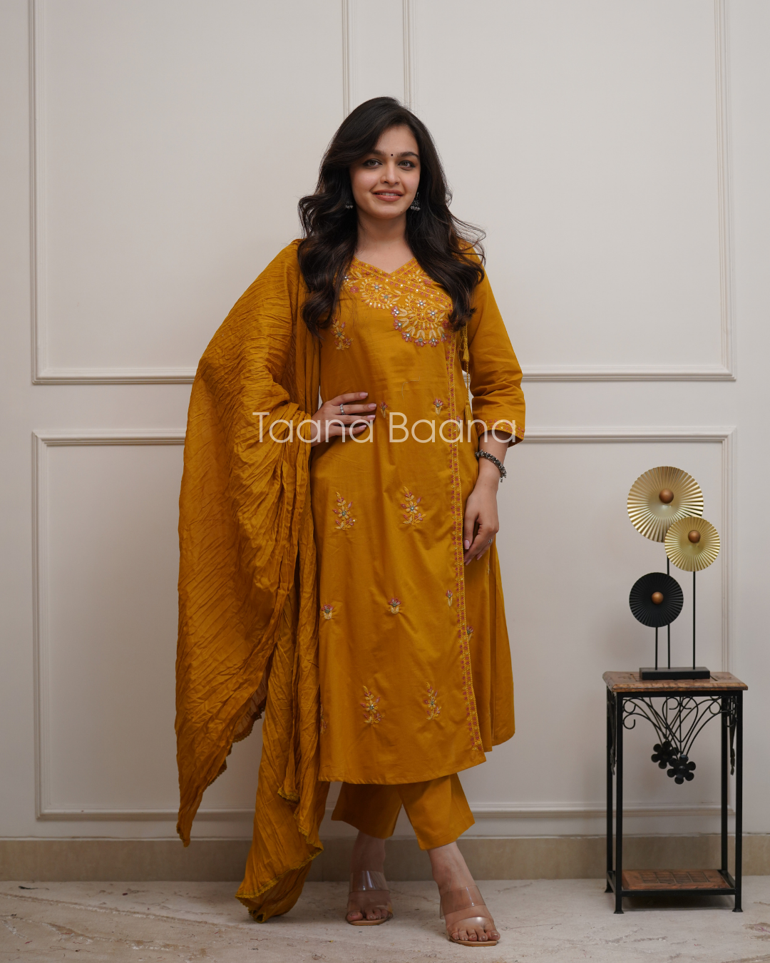 Dupatta Pant Set