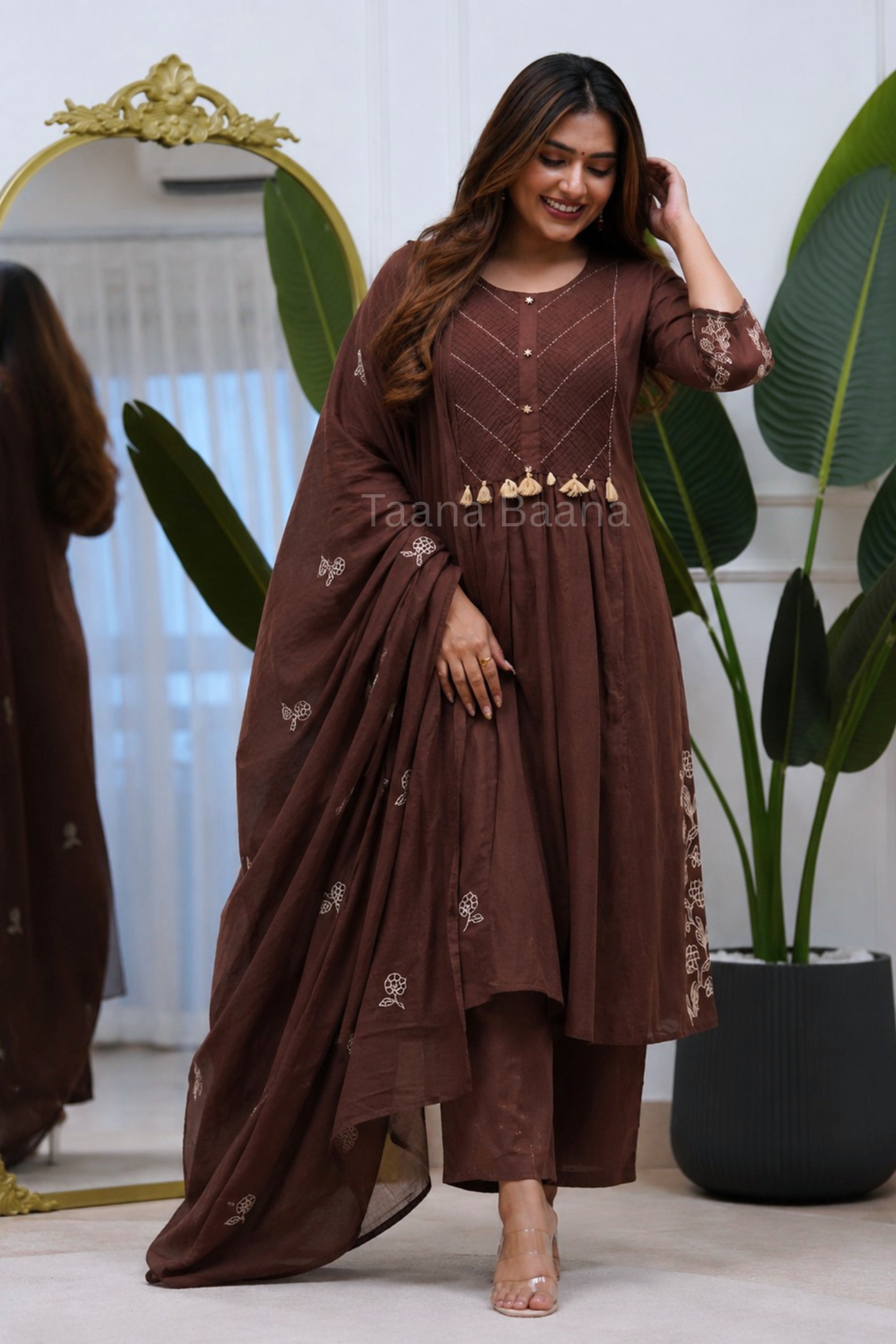 Dupatta Pant Set