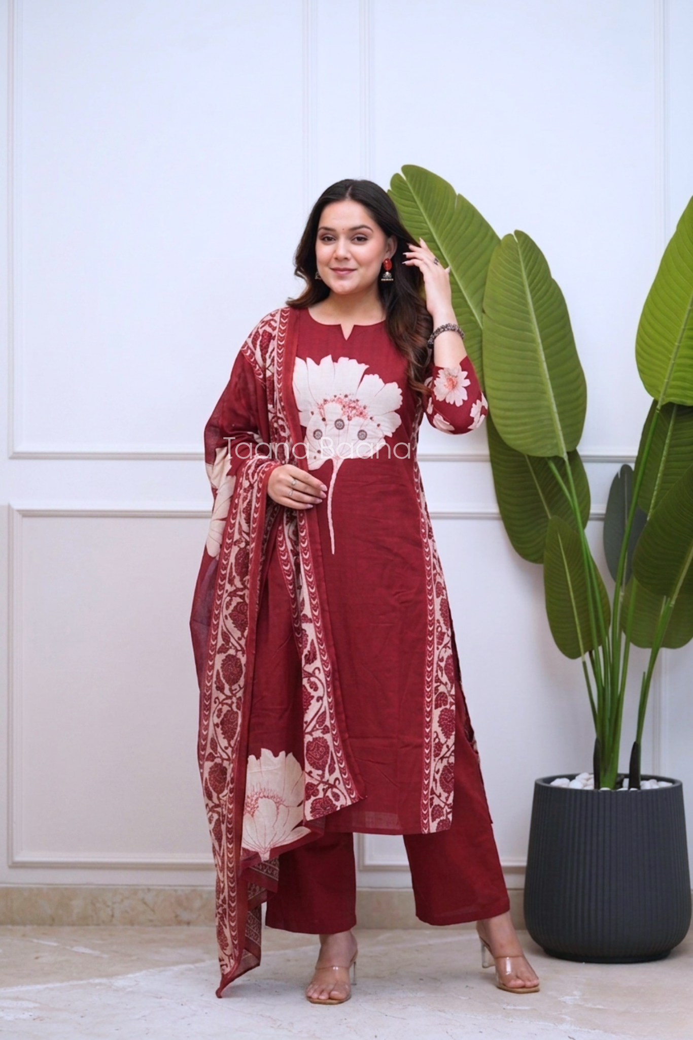Dupatta Pant Set