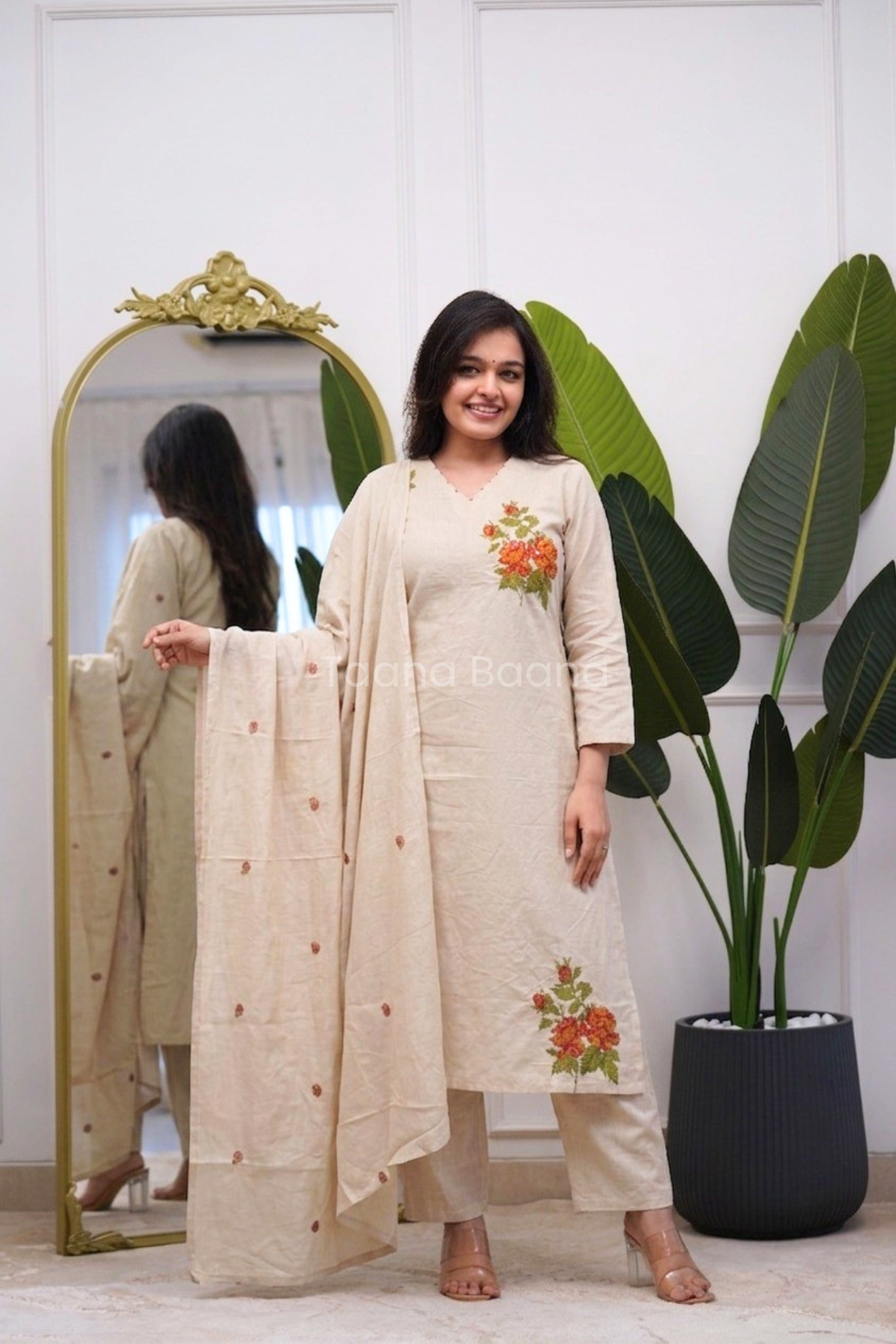 Dupatta Pant Set