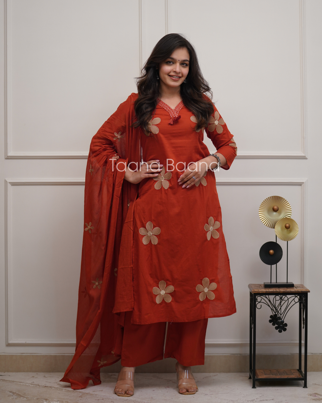 Dupatta Pant Set