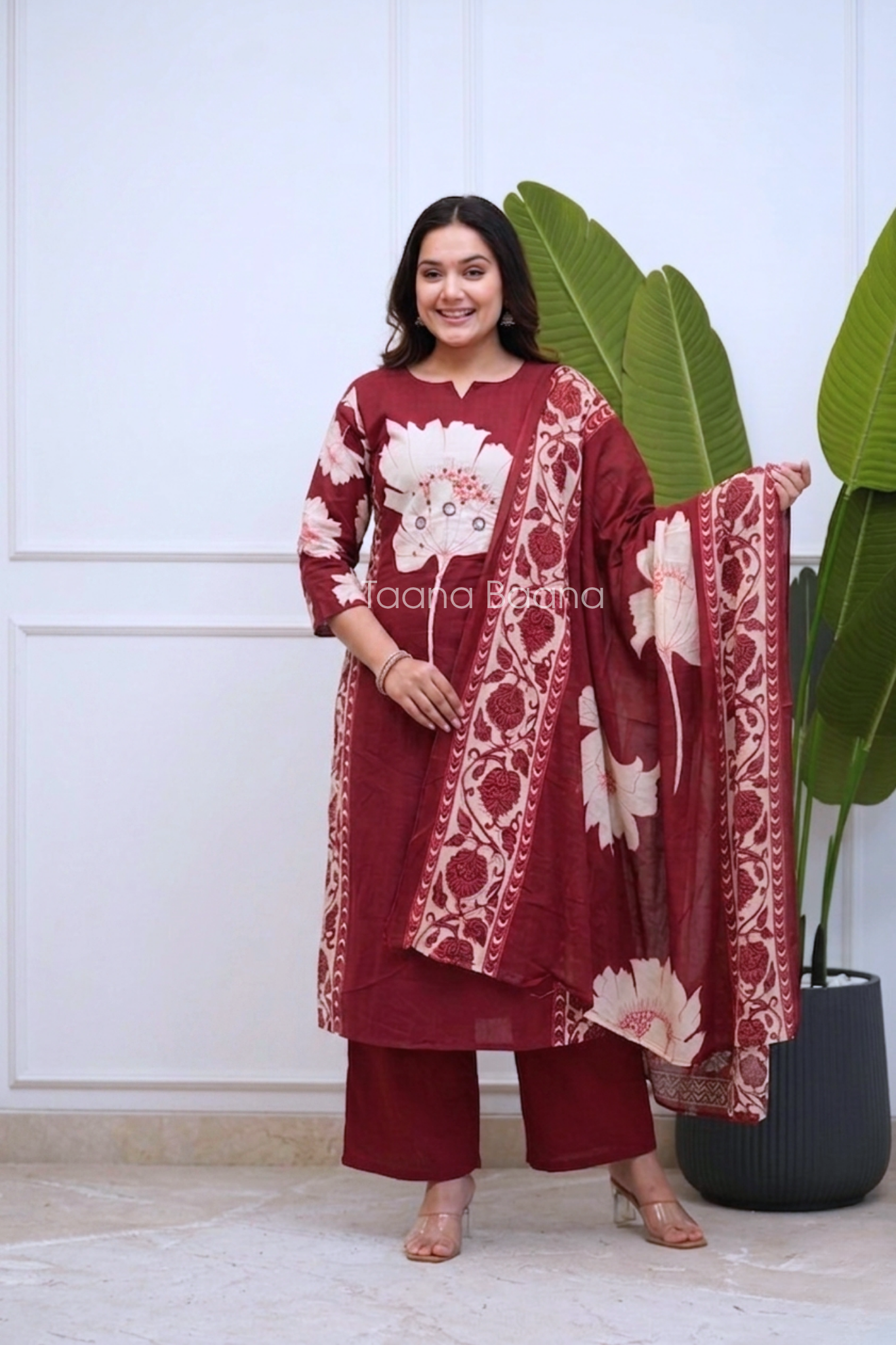 Dupatta Pant Set