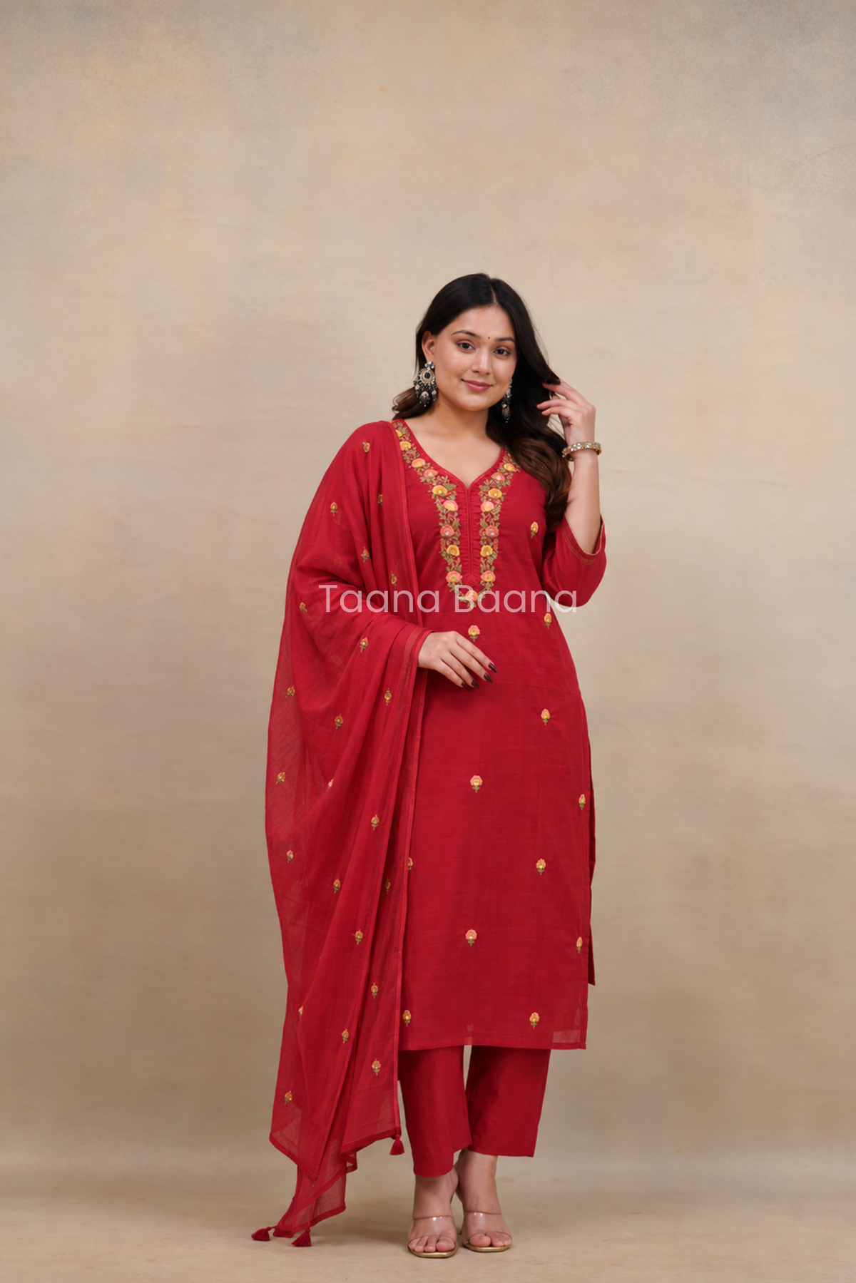 Dupatta Pant Set