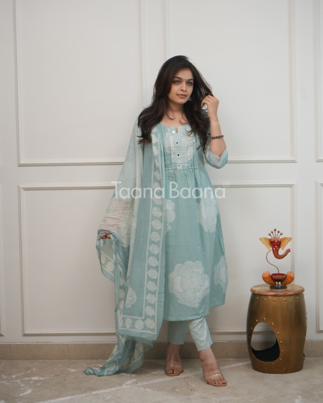 Dupatta Pant Set