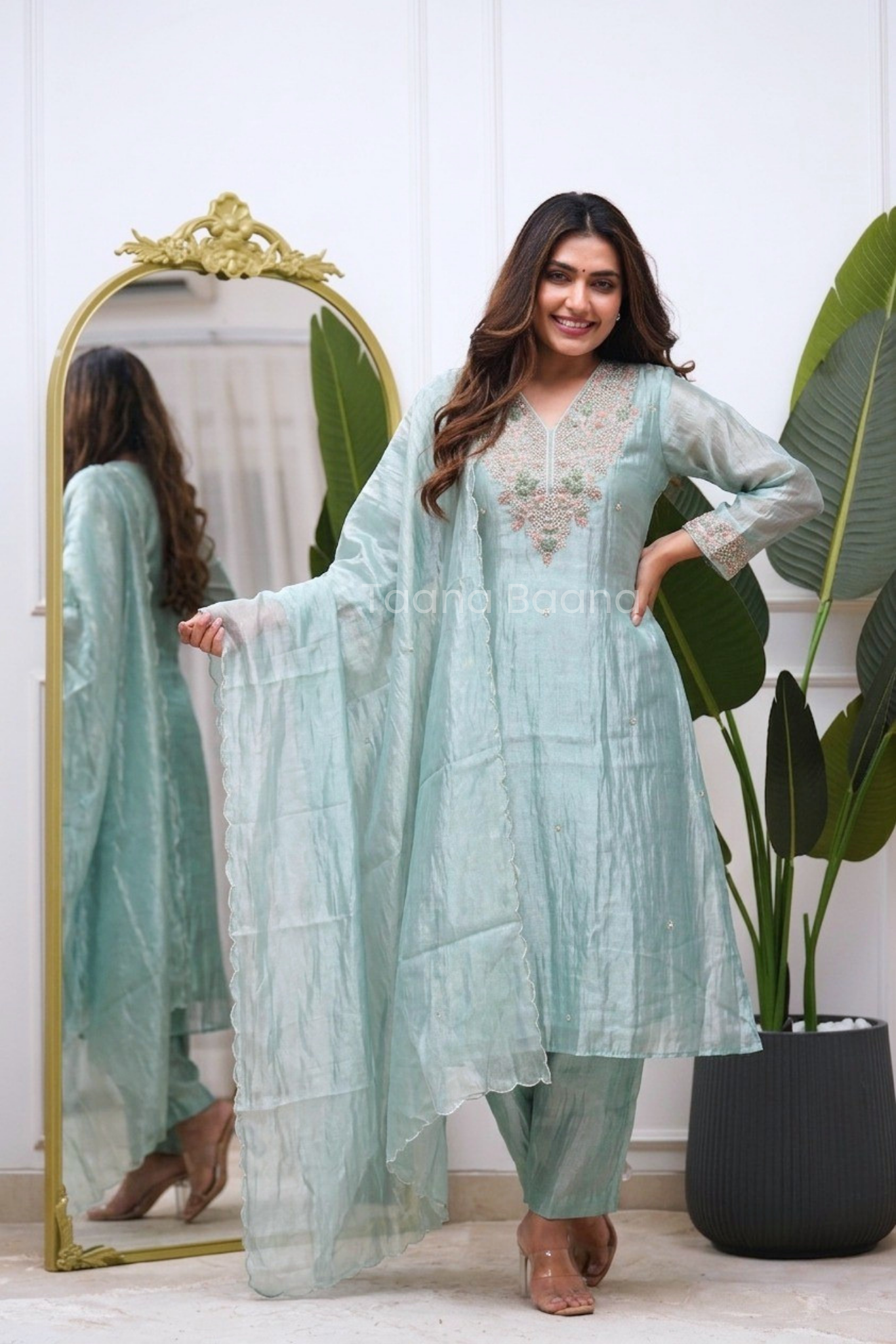 Dupatta Pant Set
