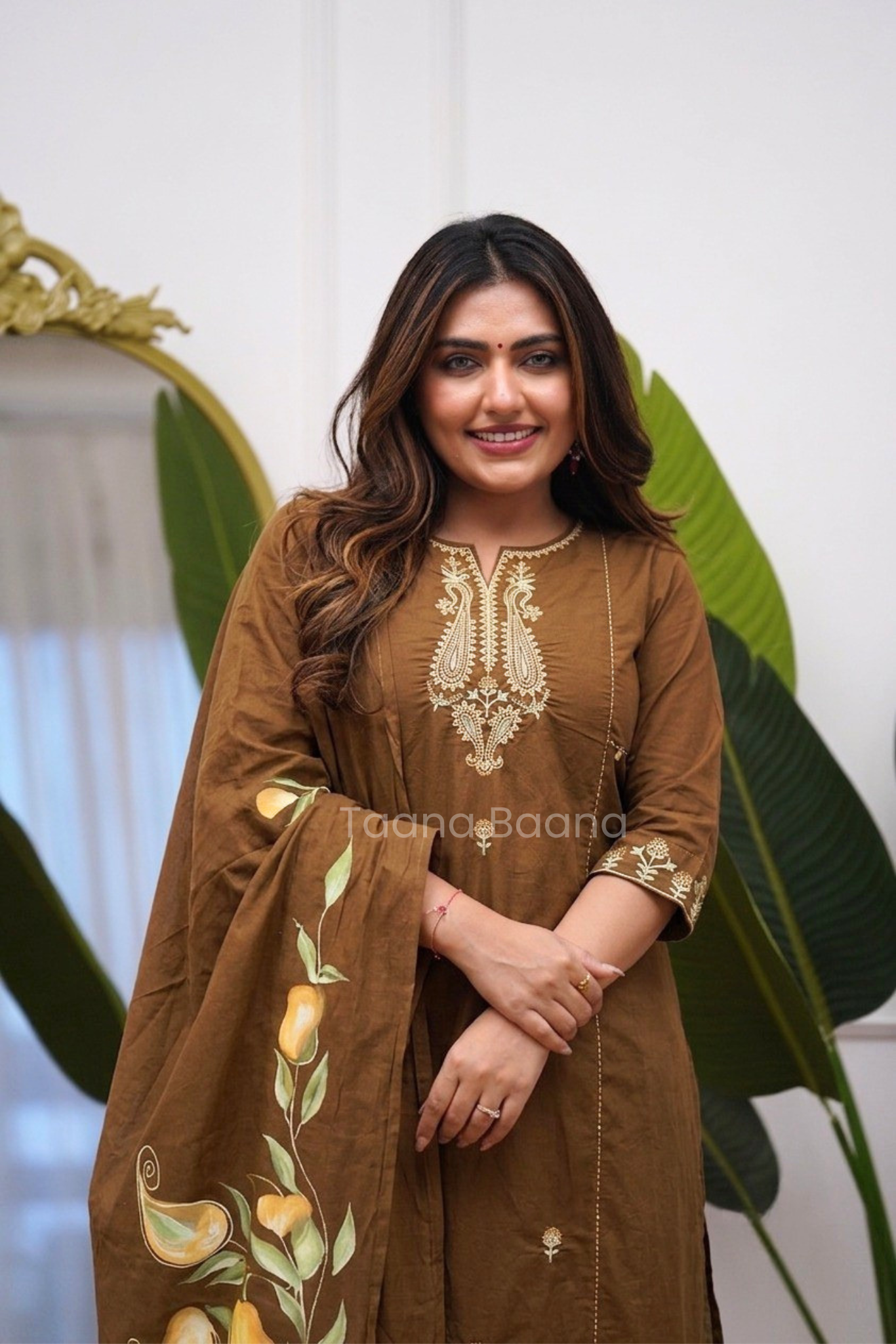 Dupatta Pant Set