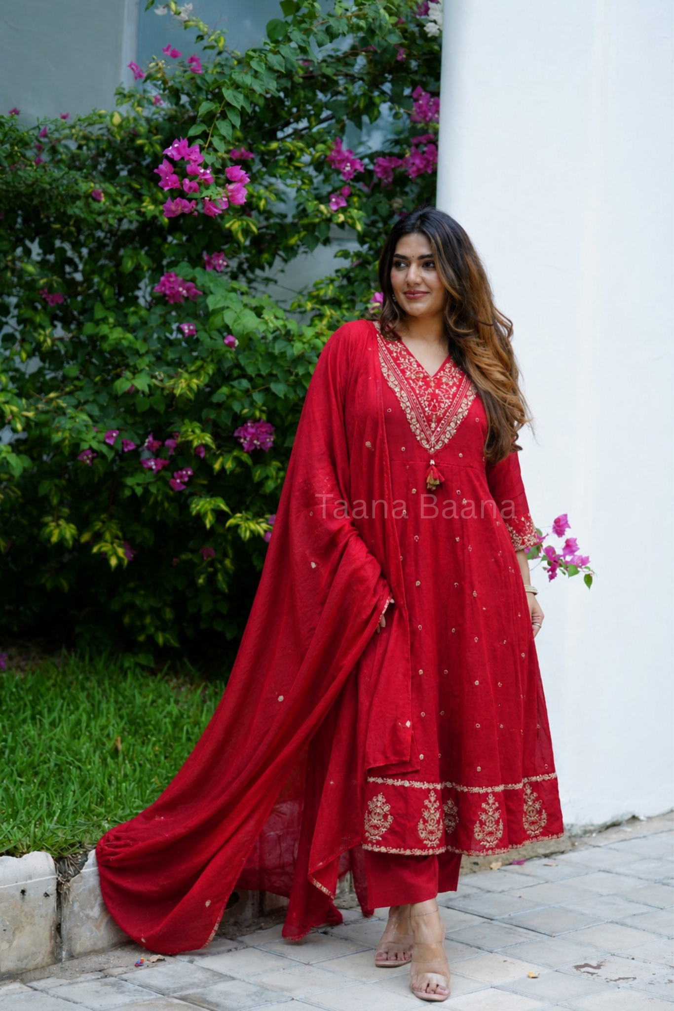 Dupatta Pant Set