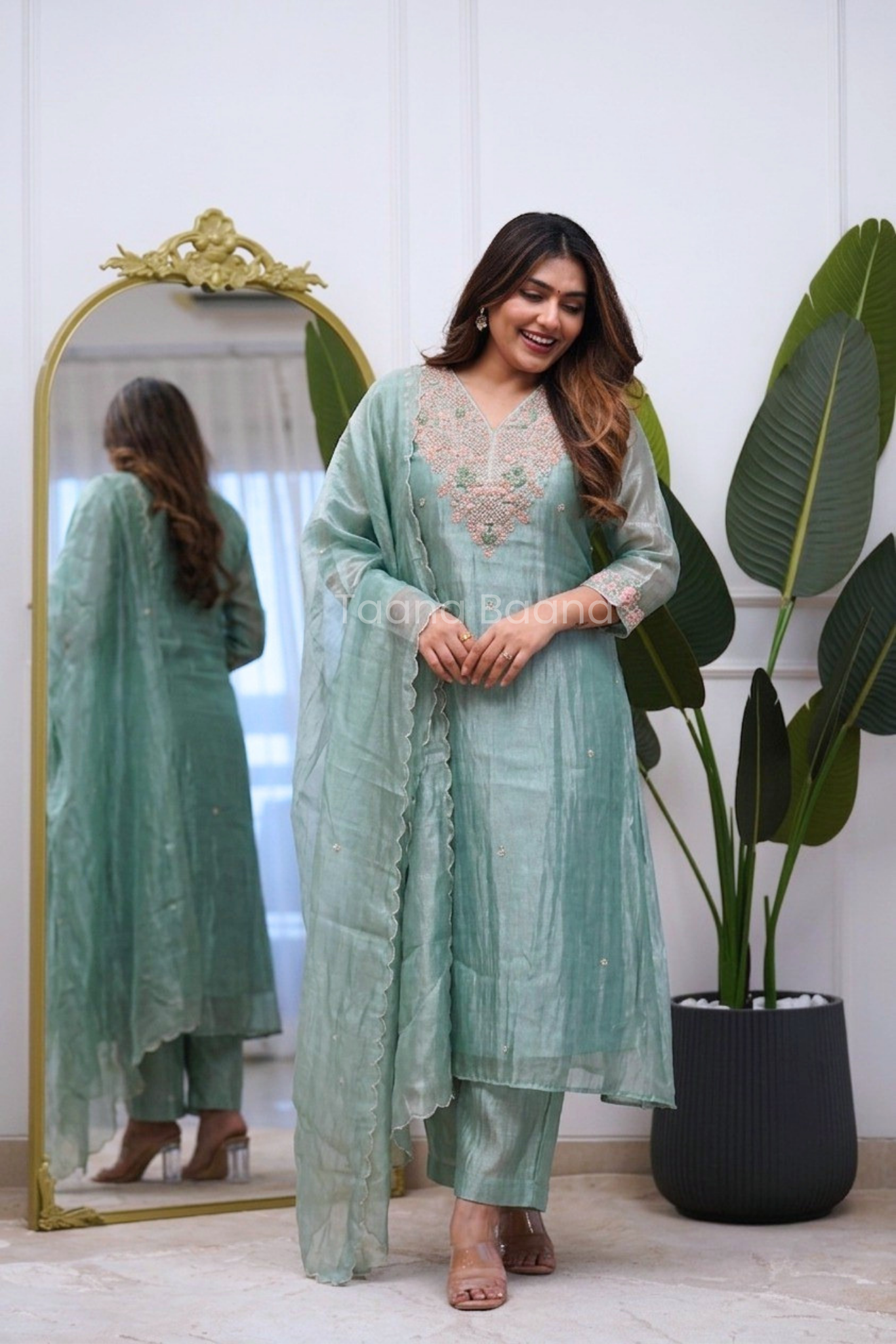 Dupatta Pant Set