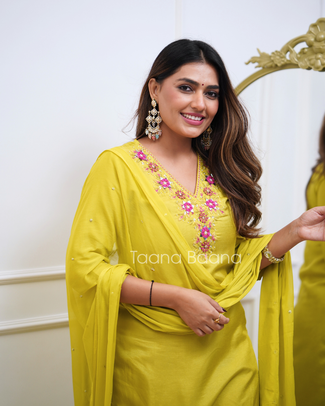Dupatta Pant Set