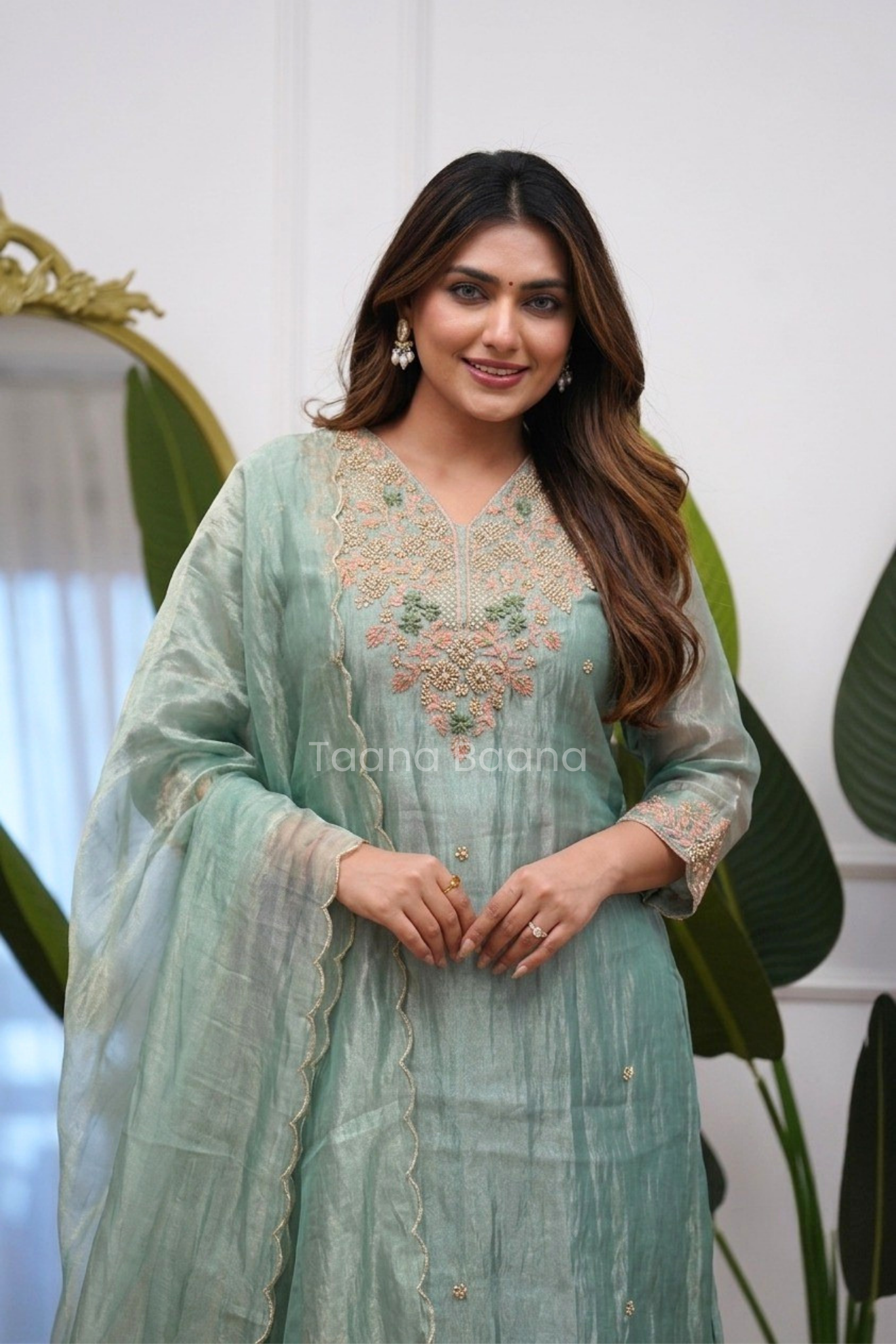 Dupatta Pant Set