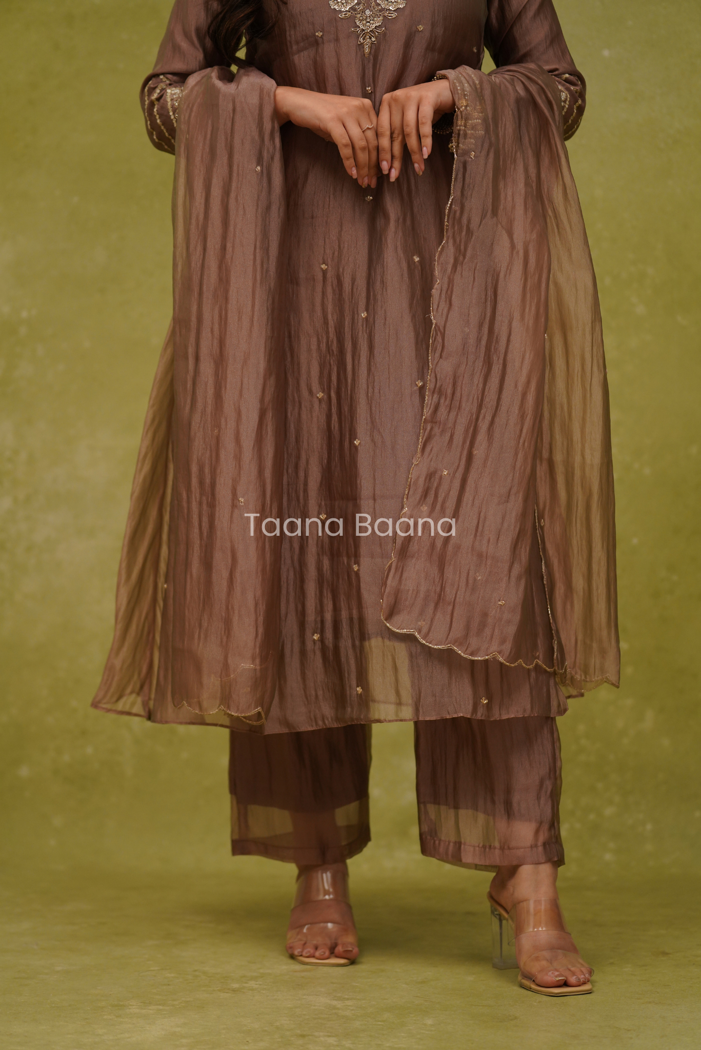 Anarkali Dupatta Set