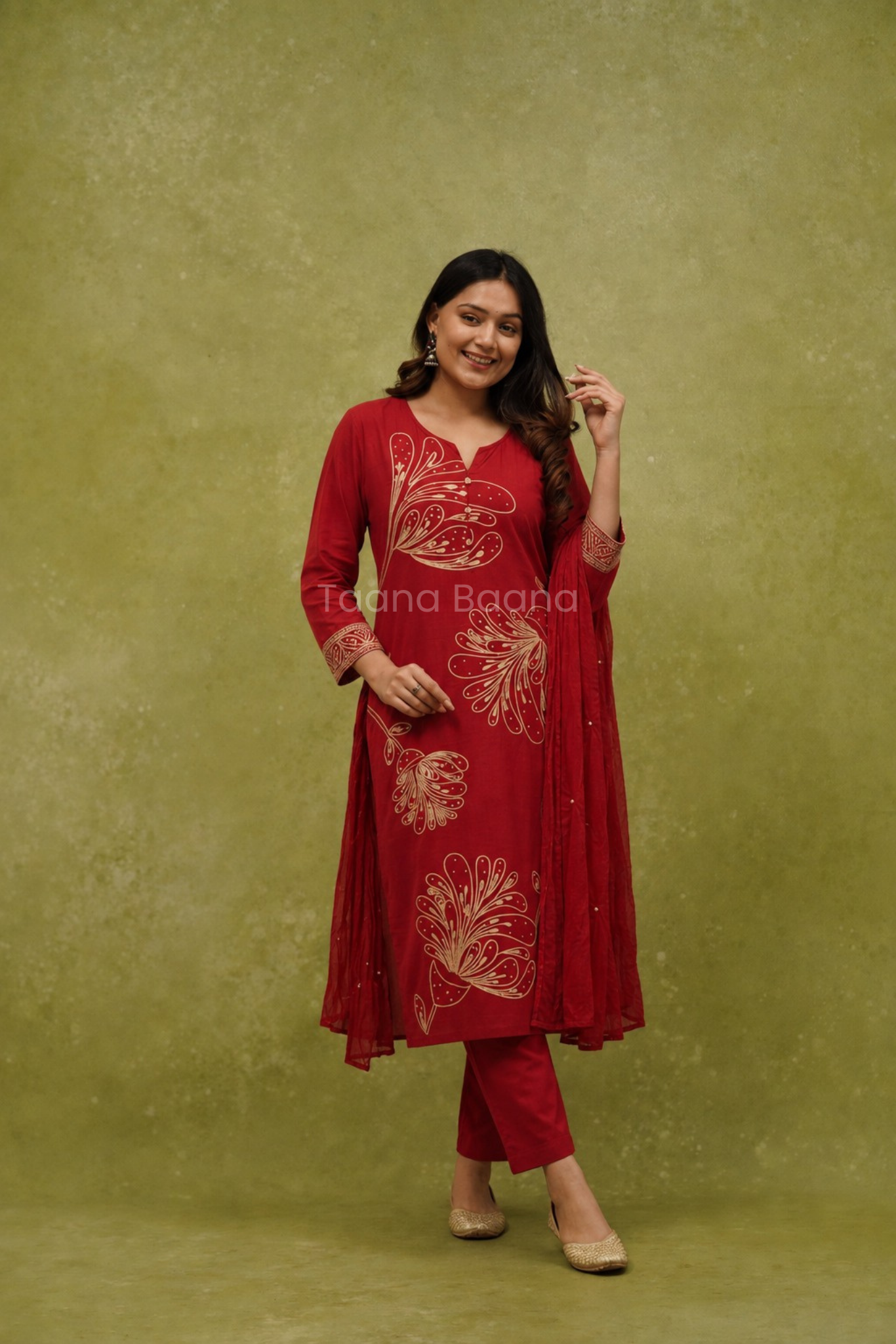 Dupatta Pant Set