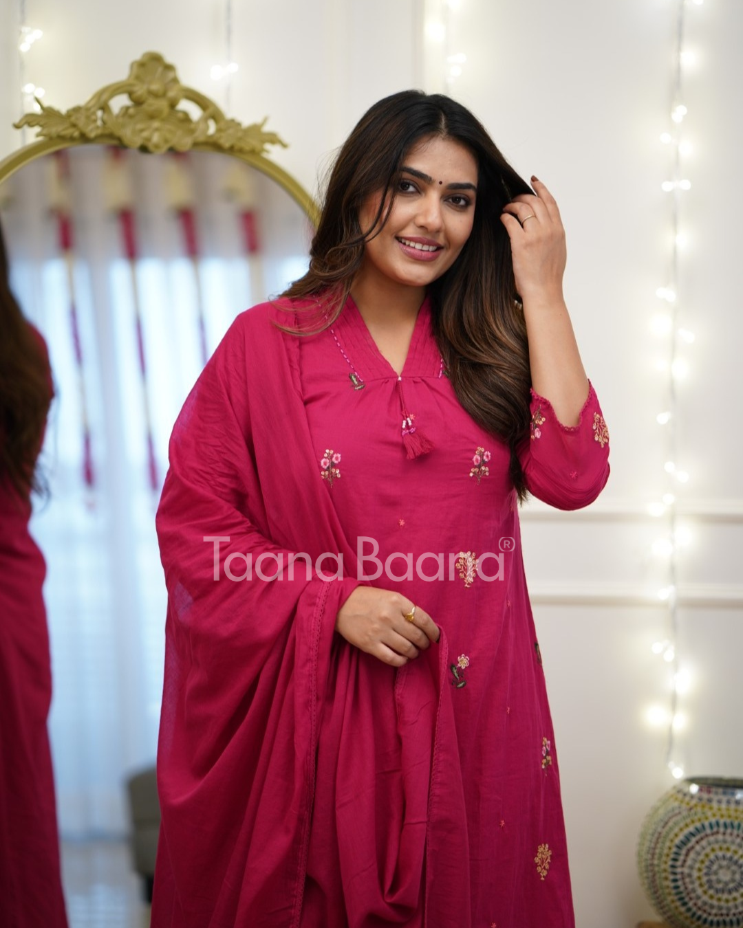 Dupatta Pant Set