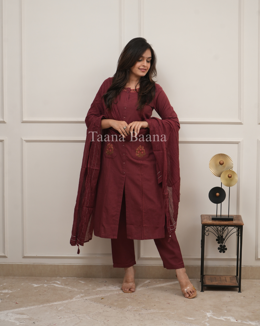 Dupatta Pant Set