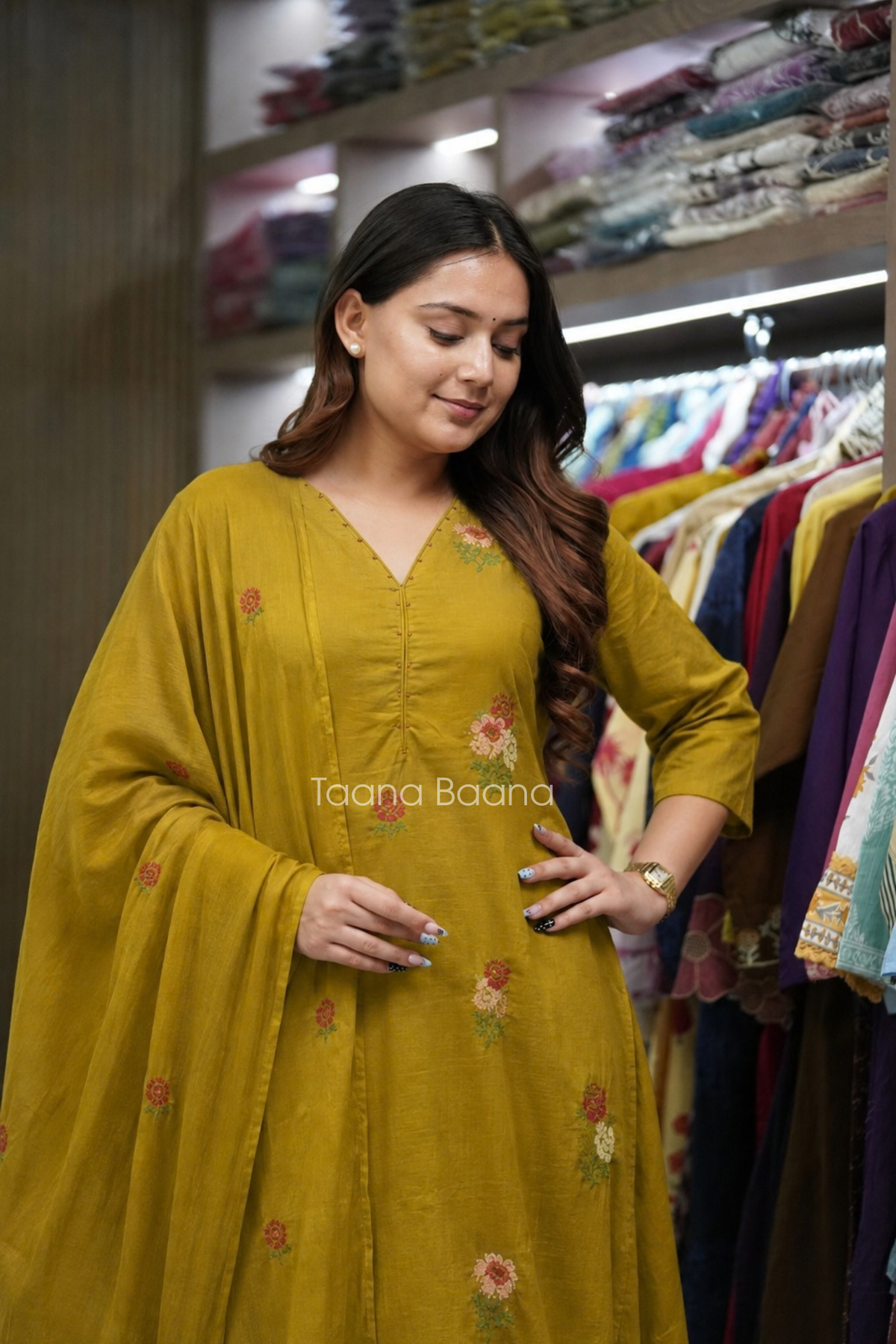 Dupatta Pant Set