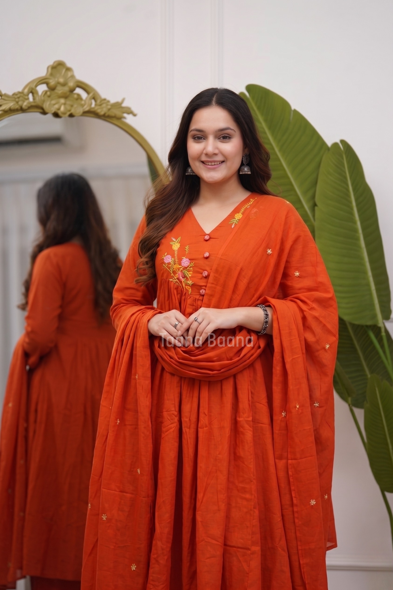 Anarkali Dupatta Set