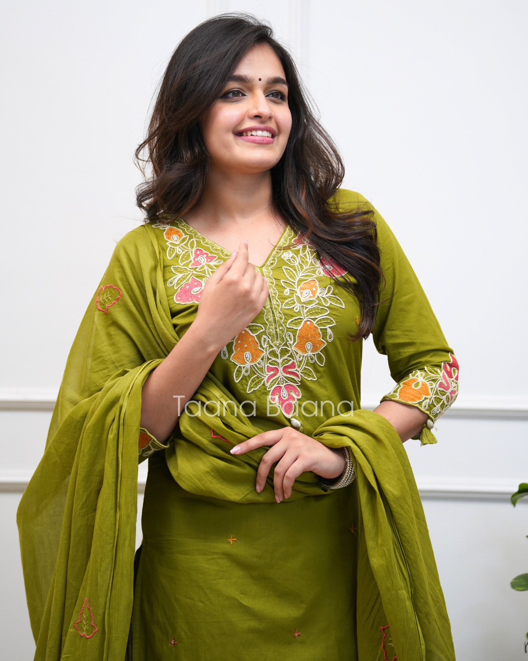 Dupatta Pant Set