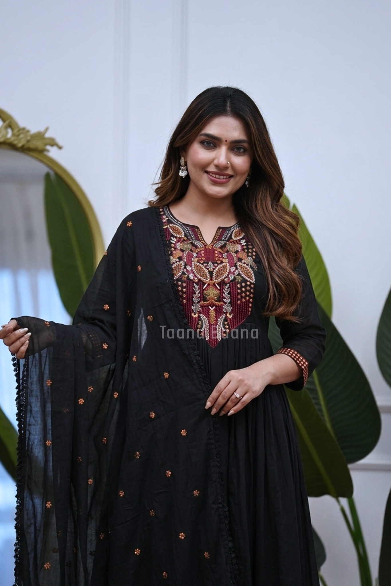 Anarkali Dupatta Set