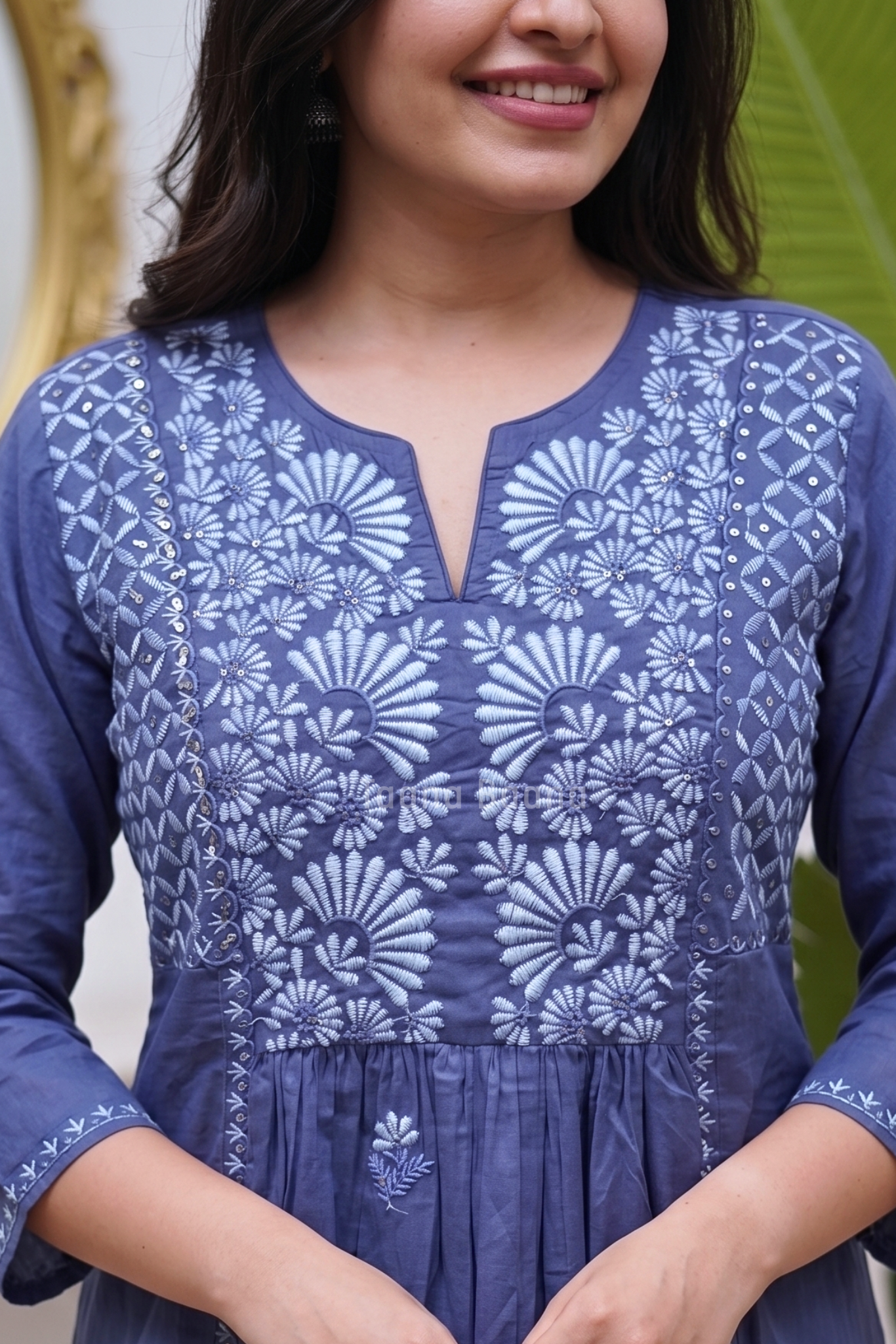 Anarkali Dupatta Set