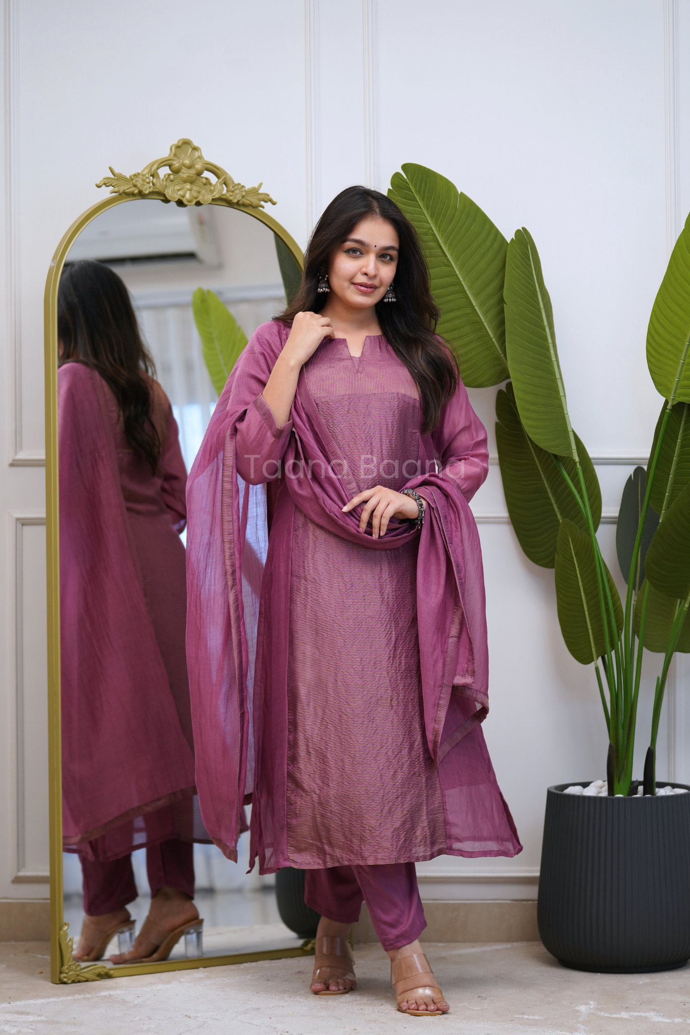 Dupatta Pant Set