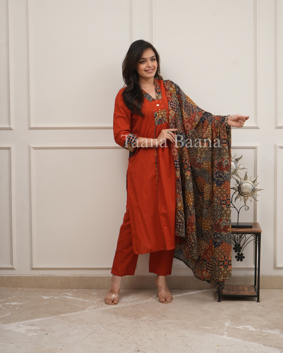 Dupatta Pant Set