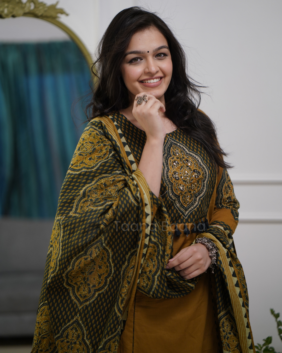 Dupatta Pant Set