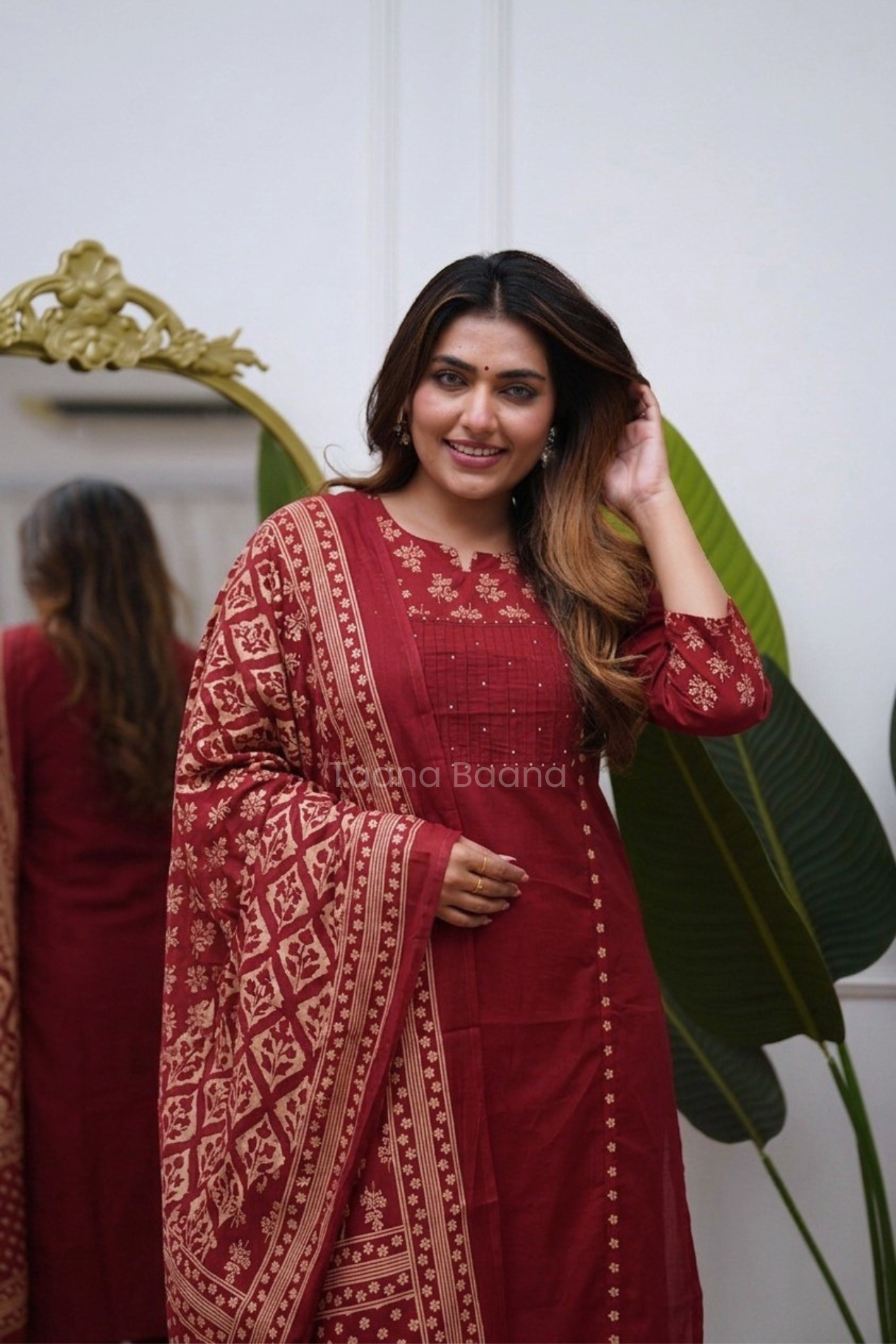 Dupatta Pant Set
