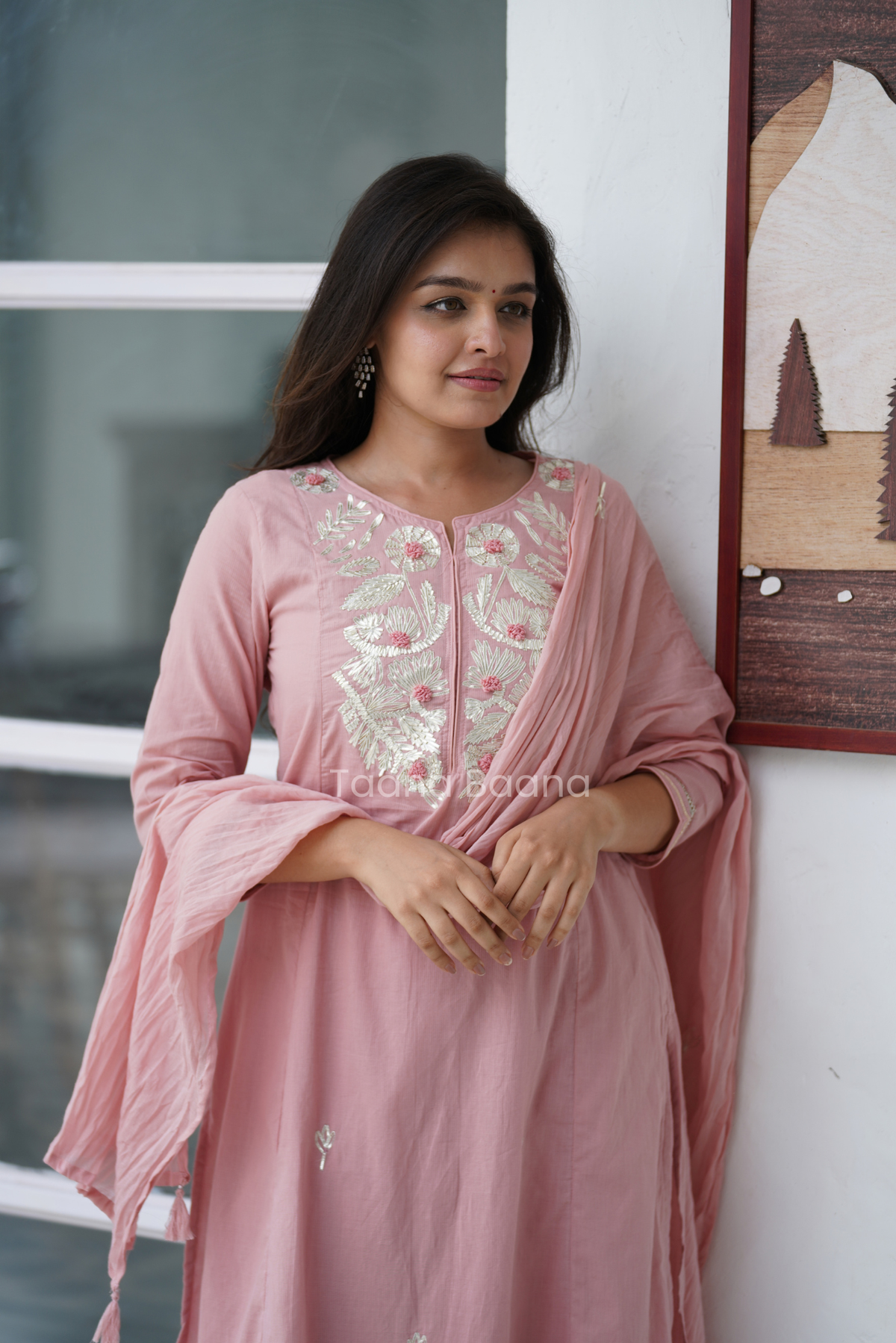 Dupatta Pant Set