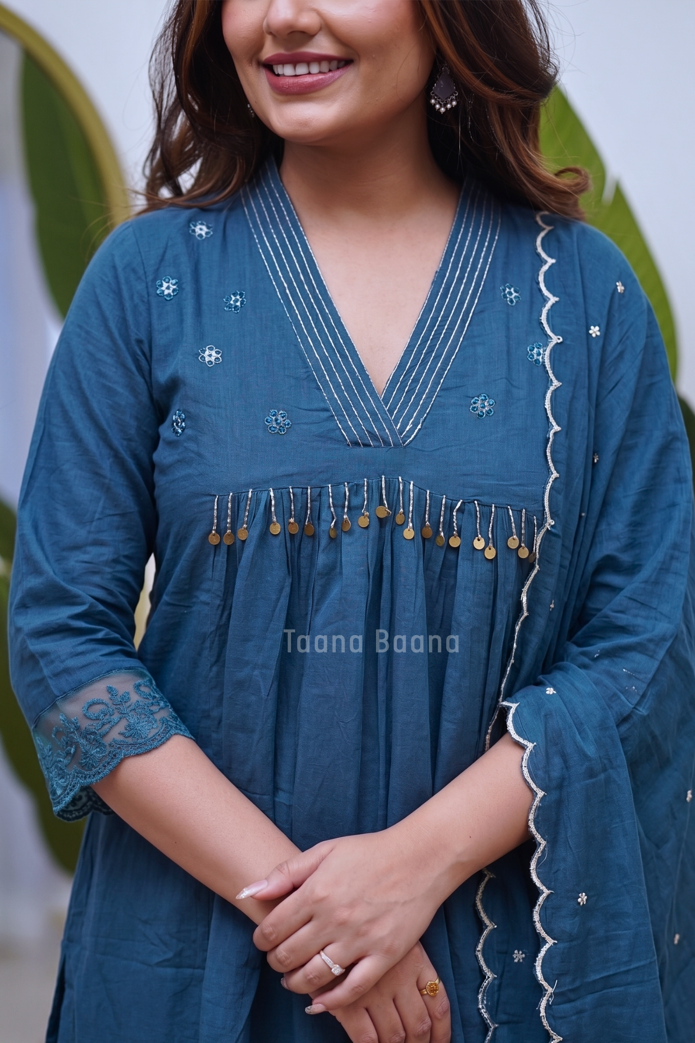 Dupatta Pant Set