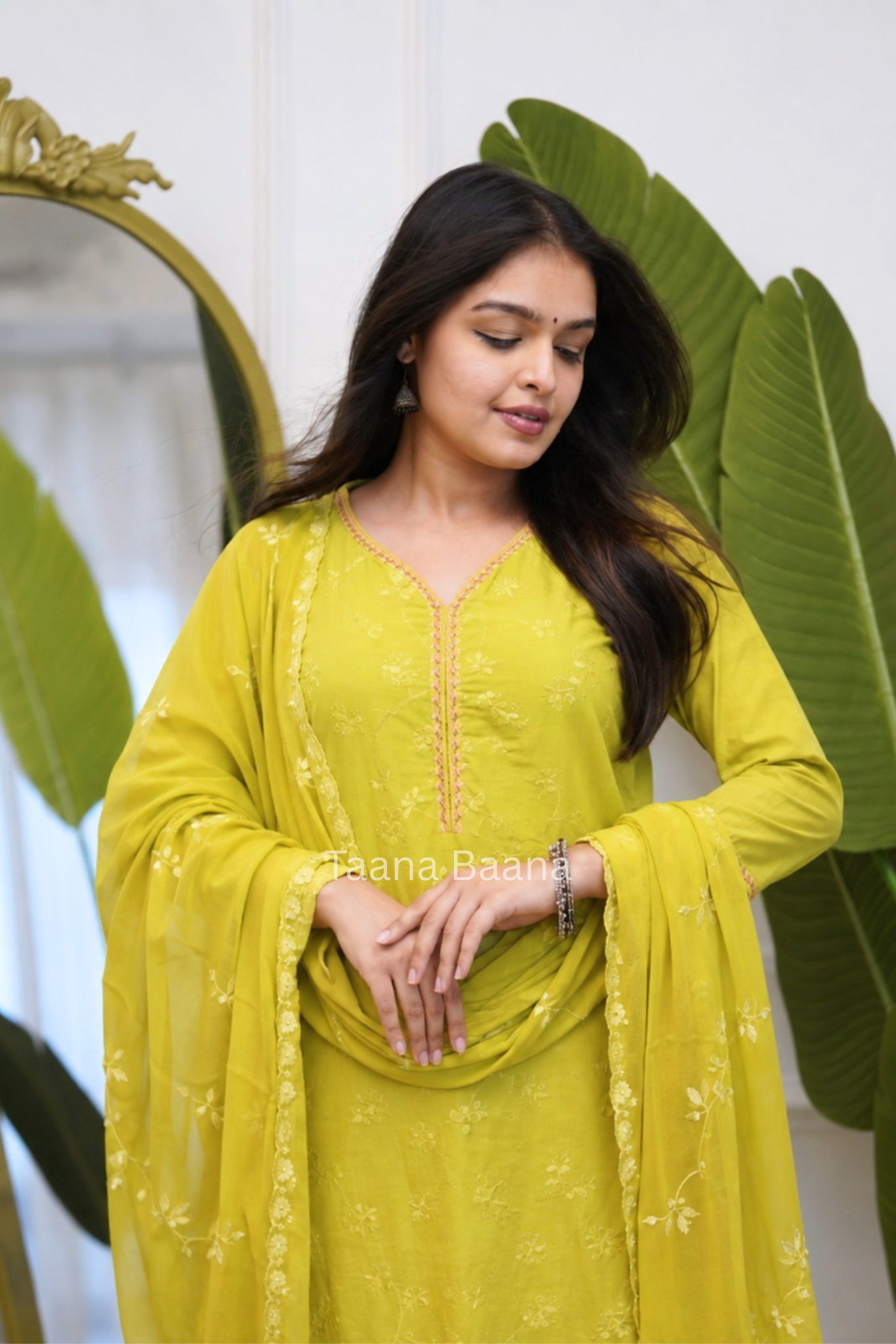 Dupatta Pant Set