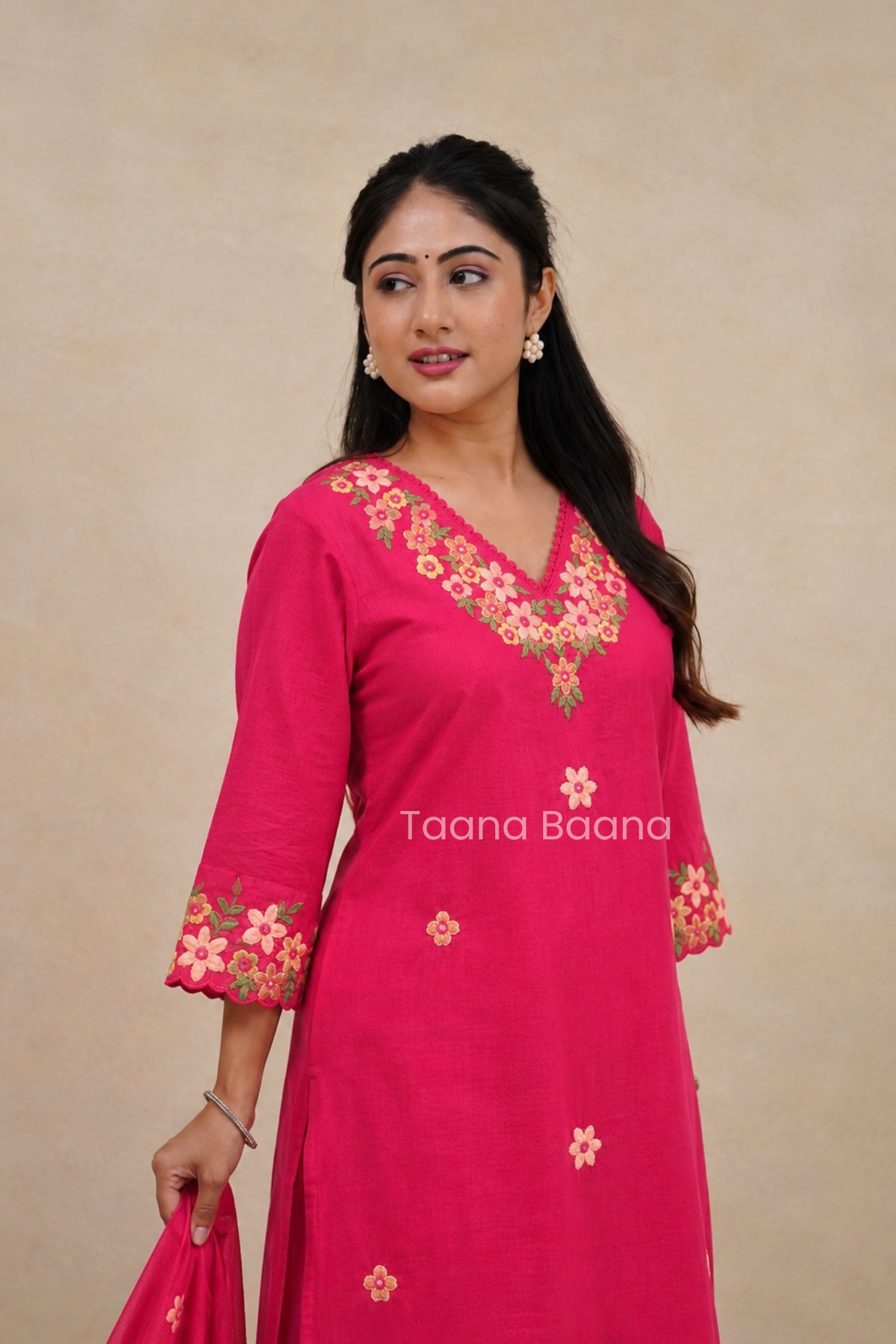 Dupatta Pant Set