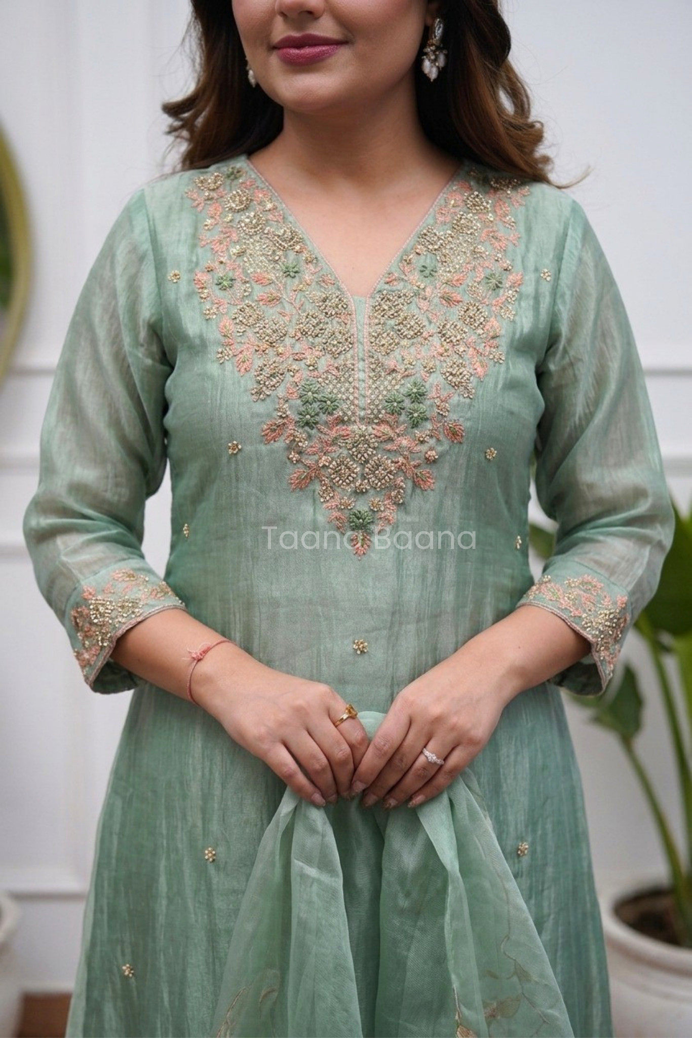 Dupatta Pant Set