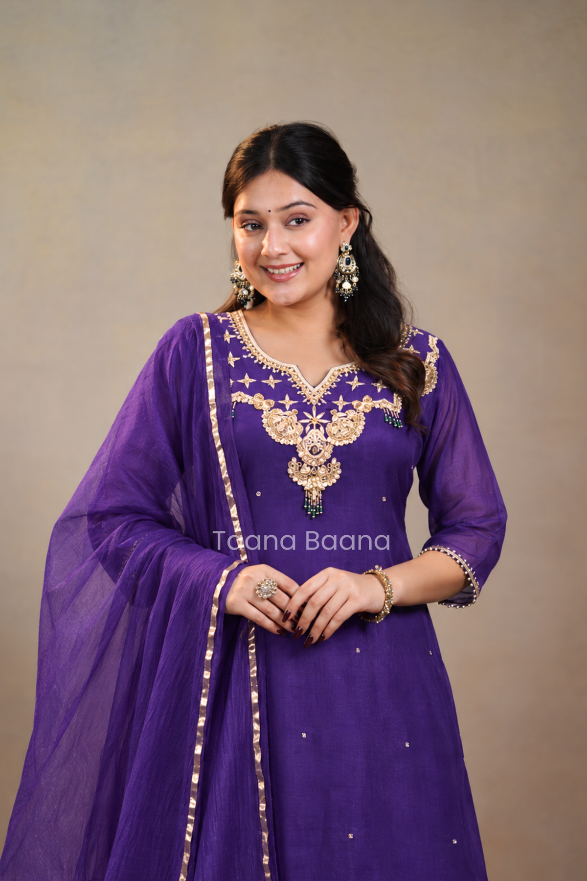 Dupatta Pant Set