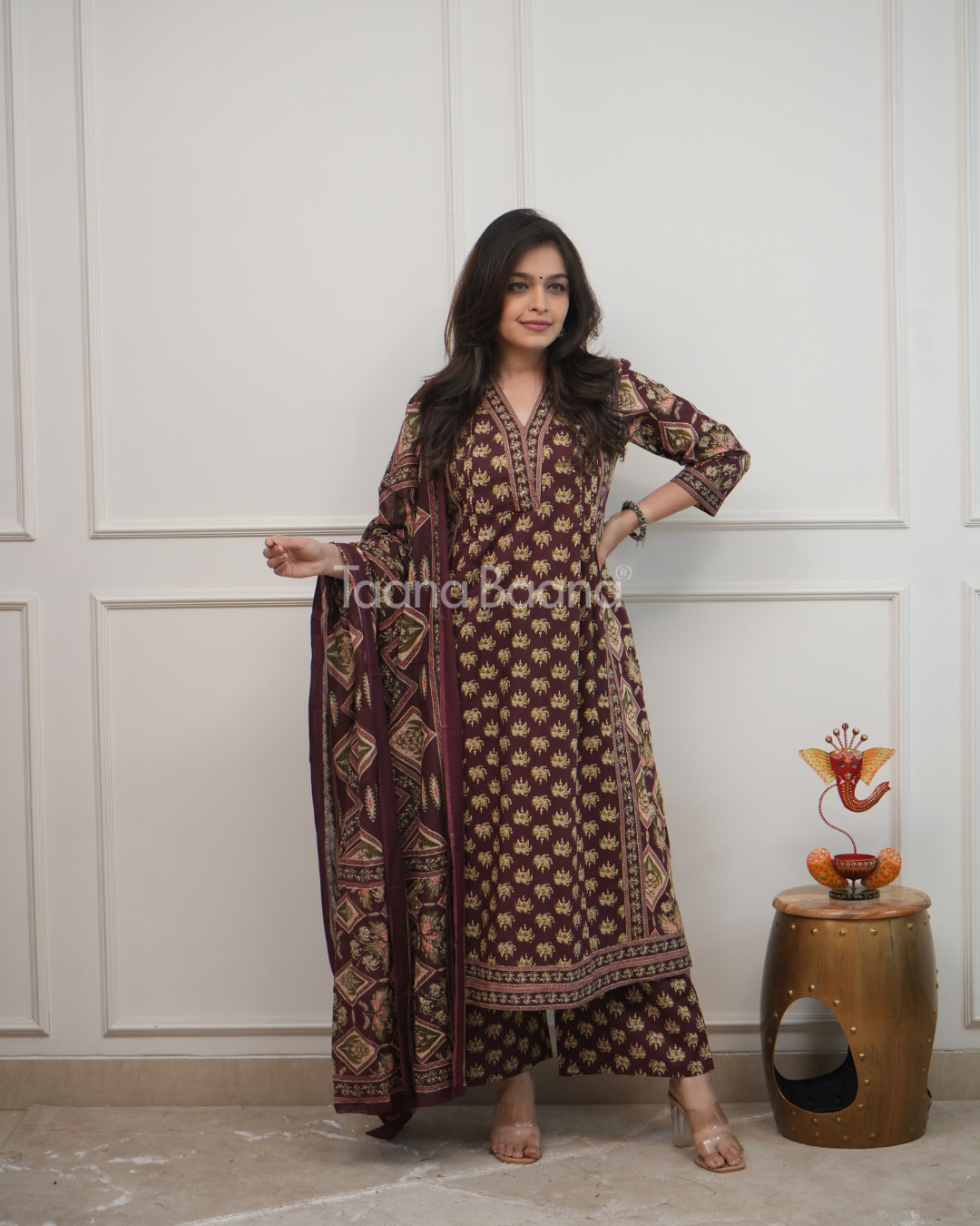 Dupatta Pant Set